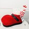 Festive Delight: 7.5"Lx6"H Santa Boot Ornament for Christmas Decor-OR9847